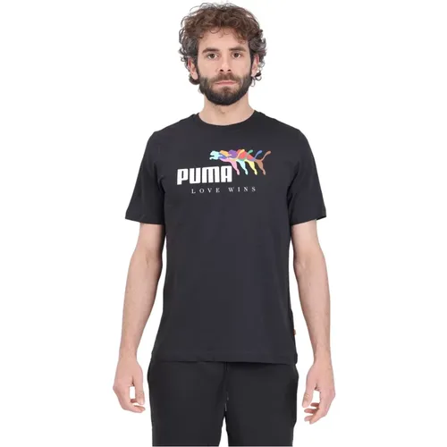 T-Shirts , Herren, Größe: 2XL - Puma - Modalova