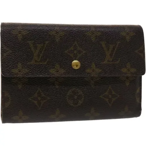 Pre-owned Canvas wallets , female, Sizes: ONE SIZE - Louis Vuitton Vintage - Modalova