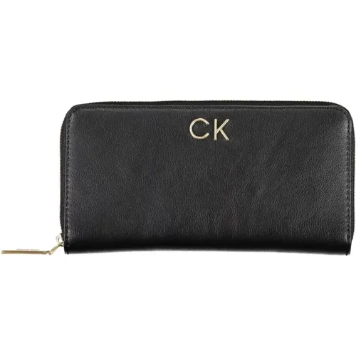 Womens Wallet Rfid Zip Closure , female, Sizes: ONE SIZE - Calvin Klein - Modalova