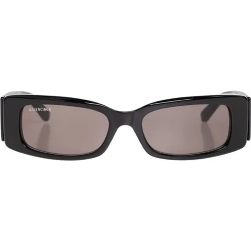 Max Rechteckige Sonnenbrille , unisex, Größe: ONE Size - Balenciaga - Modalova