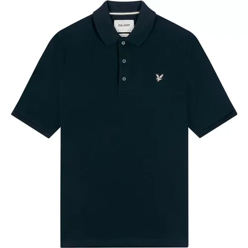 Flatback Pique Polo Shirt , Herren, Größe: L - Lyle & Scott - Modalova