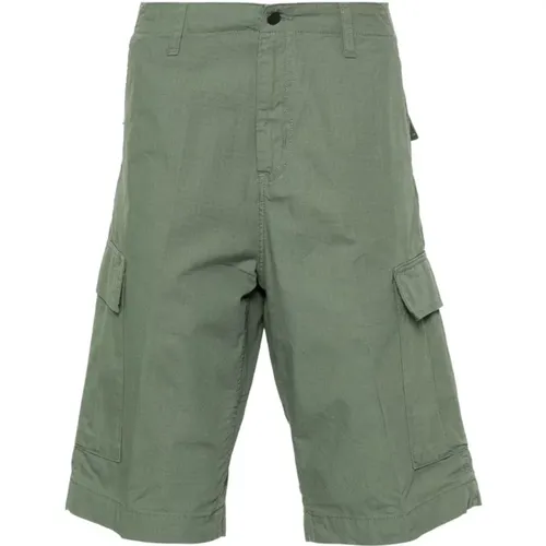 Grüne Ripstop-Shorts mit Taschen , Herren, Größe: W33 - Carhartt WIP - Modalova