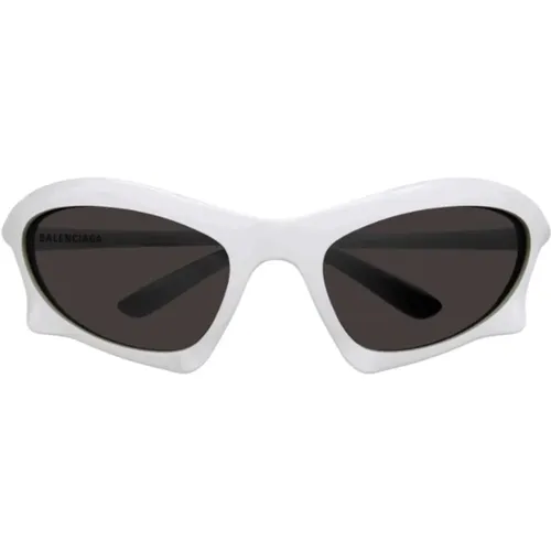 Unisex Acetate Sunglasses with Grey Lenses , unisex, Sizes: 59 MM - Balenciaga - Modalova