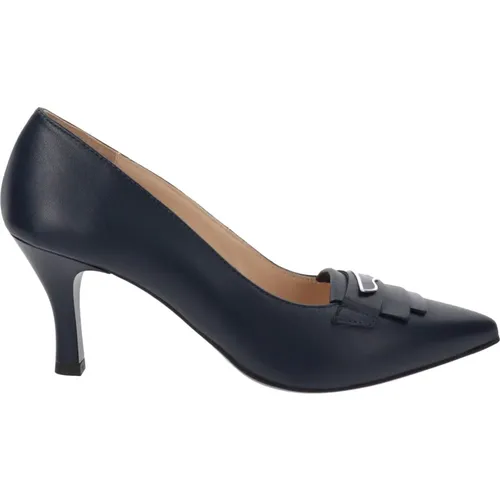 Leder High Heel Schuhe Elegant Komfort , Damen, Größe: 36 EU - Nerogiardini - Modalova