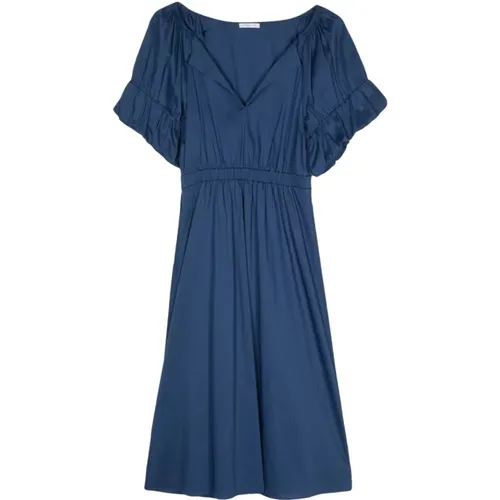 Blaues Malibu Kleid , Damen, Größe: 2XS - PATRIZIA PEPE - Modalova