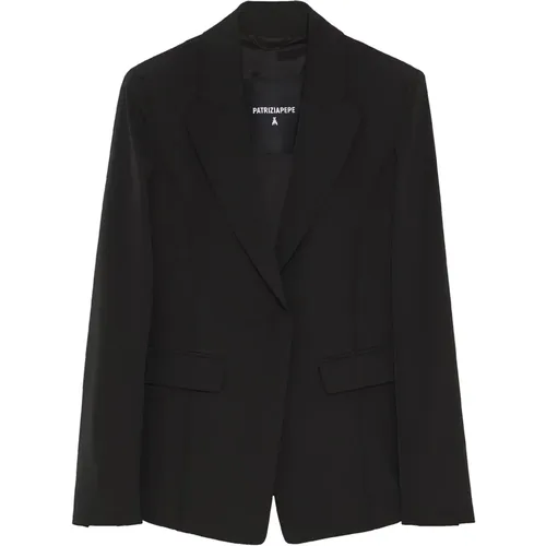 Jacket Blazer 1-button , female, Sizes: XS - PATRIZIA PEPE - Modalova