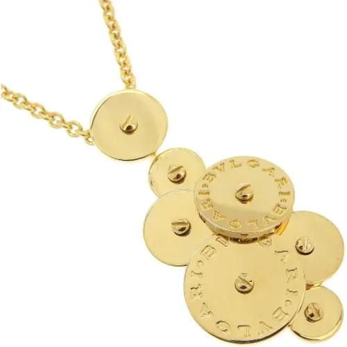 Pre-owned Gold necklaces , female, Sizes: ONE SIZE - Bvlgari Vintage - Modalova