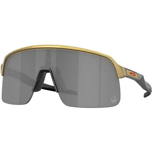 Gold Frame Stylish Sunglasses , unisex, Sizes: 39 MM - Oakley - Modalova