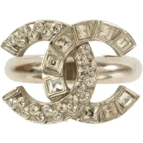 Pre-owned Fabric rings , female, Sizes: ONE SIZE - Chanel Vintage - Modalova