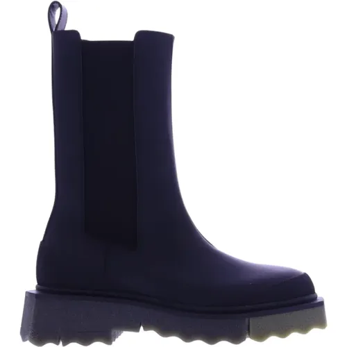 Sponge Chelsea Boot , Damen, Größe: 36 EU - Off White - Modalova