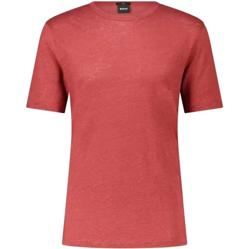 T-Shirts , male, Sizes: XL, 3XL, 2XL, S, M, L - Hugo Boss - Modalova