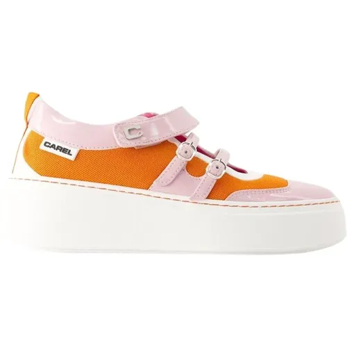 Baskina Sneakers - Leder - /Pink , Damen, Größe: 39 EU - Carel - Modalova