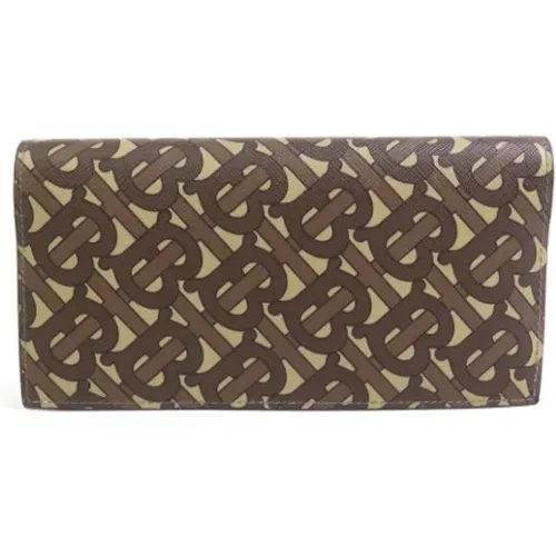 Pre-owned Canvas wallets , female, Sizes: ONE SIZE - Burberry Vintage - Modalova