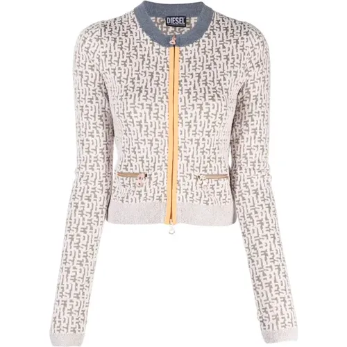 M-allorca knitwear jacket , female, Sizes: S - Diesel - Modalova