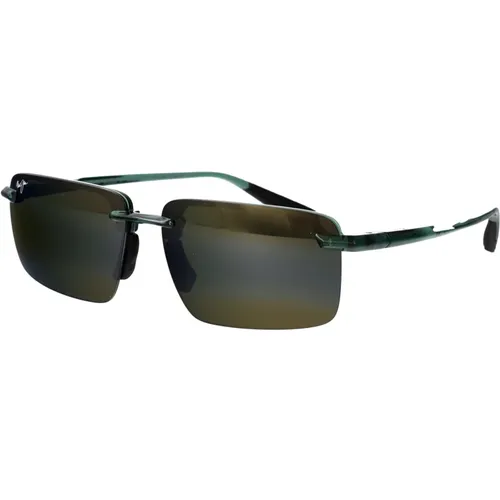 Laulima Stylische Sonnenbrille für Sonnige Tage , Herren, Größe: 61 MM - Maui Jim - Modalova