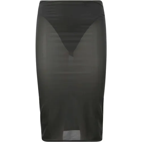 Second Skin Midi Skirts , female, Sizes: M, S - Courrèges - Modalova