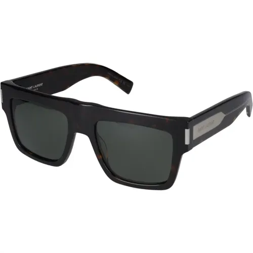 Stylische Sonnenbrille SL 628,Schwarze Brillengestelle - Saint Laurent - Modalova