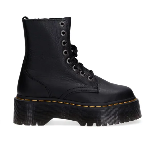 Schnürstiefel im Jadon Max Buttero-Stil , Damen, Größe: 36 EU - Dr. Martens - Modalova