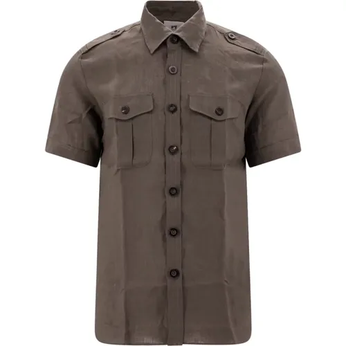 Men Clothing Shirts Ss23 , male, Sizes: L, S, M - PT Torino - Modalova