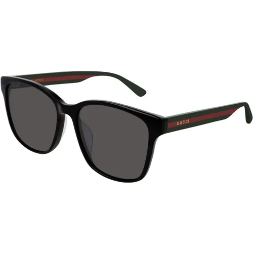 Grey Sunglasses Gg0417Sk , unisex, Sizes: 56 MM - Gucci - Modalova