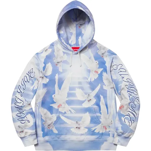 Limited Edition Doves Hoodie , male, Sizes: XL, L, M - Supreme - Modalova