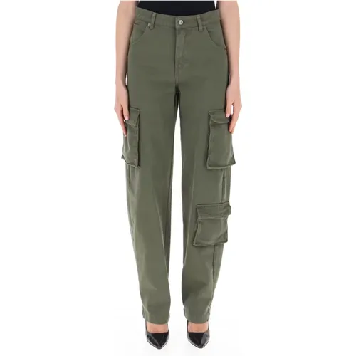 Military Pants , female, Sizes: XS - Solotre - Modalova