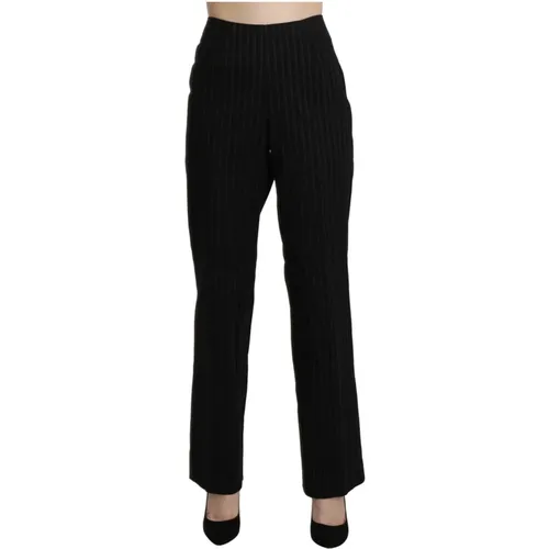 Elegante Schwarze Hose mit hoher Taille , Damen, Größe: L - BENCIVENGA - Modalova