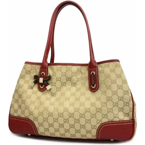 Pre-owned Canvas shoulder-bags , female, Sizes: ONE SIZE - Gucci Vintage - Modalova