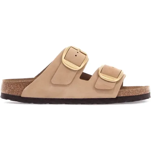 Doppelter Riemen Lederschlappen - Birkenstock - Modalova