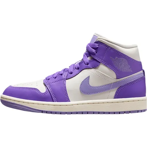 Air 1 Mid Action Grape (W) , Damen, Größe: 40 1/2 EU - Jordan - Modalova