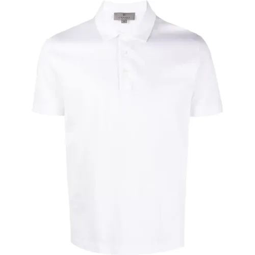 Kurzarm Polo Shirt Canali - Canali - Modalova