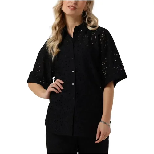 Oversize Lace Shirt , Damen, Größe: M - Selected Femme - Modalova