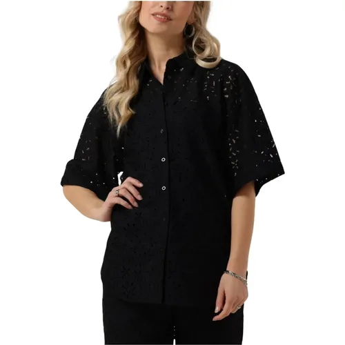 Oversize Lace Shirt , Damen, Größe: S - Selected Femme - Modalova