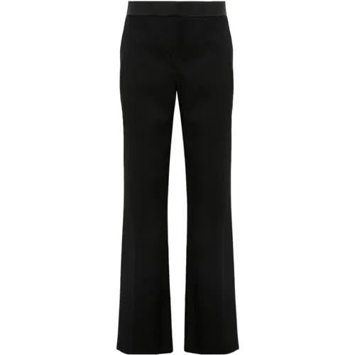 Textured Trousers with Side Stripe , female, Sizes: M, XS, S - Genny - Modalova