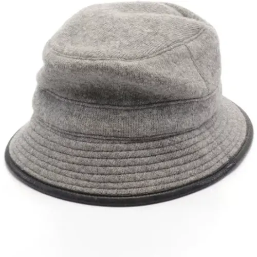 Pre-owned Wolle hats , Damen, Größe: ONE Size - Hermès Vintage - Modalova