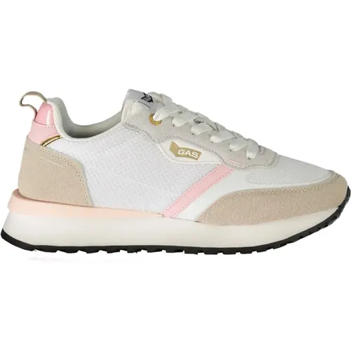 Sporty Pink Lace-Up Sneakers Monday Mix , female, Sizes: 7 UK, 8 UK - GAS - Modalova