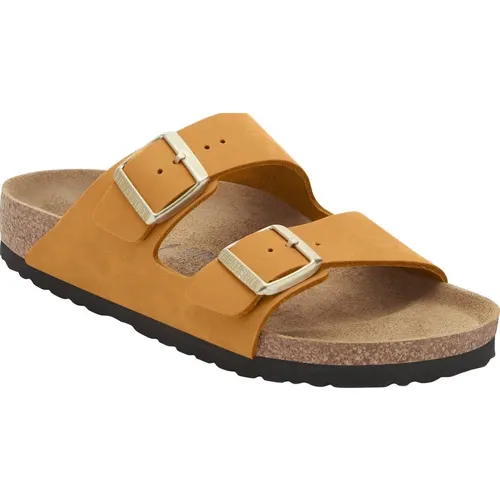 Nubukleder Slipper , Damen, Größe: 40 EU - Birkenstock - Modalova