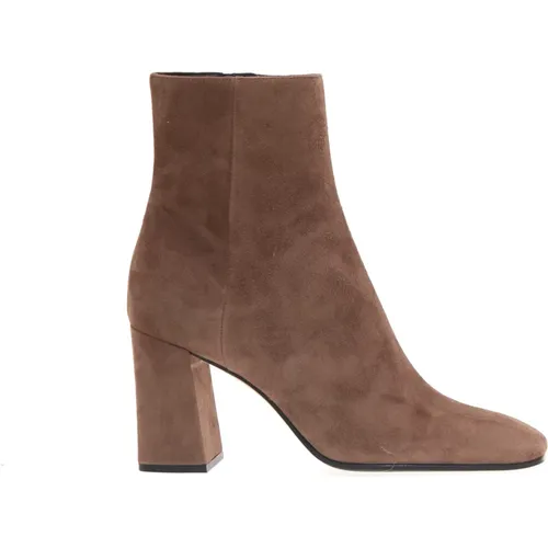 Suede Ankle Boot with 80mm Heel , female, Sizes: 3 UK - Sergio Rossi - Modalova