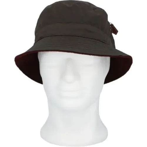 Pre-owned Nylon hats , unisex, Sizes: ONE SIZE - Hermès Vintage - Modalova