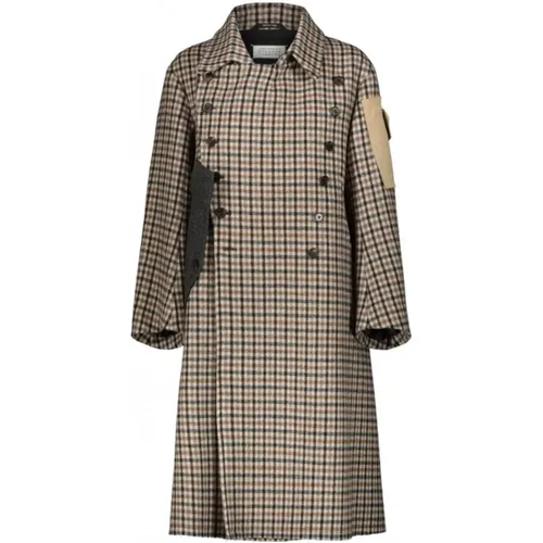 Military-inspired Double-breasted Coat , female, Sizes: 2XS - Maison Margiela - Modalova