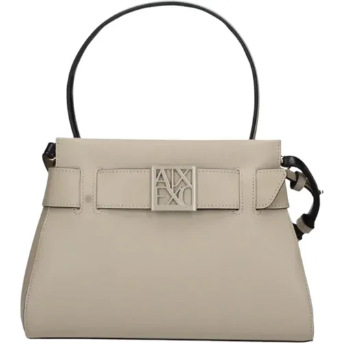 Elegant Hand Bag Small Pisco Style , female, Sizes: ONE SIZE - Armani Exchange - Modalova