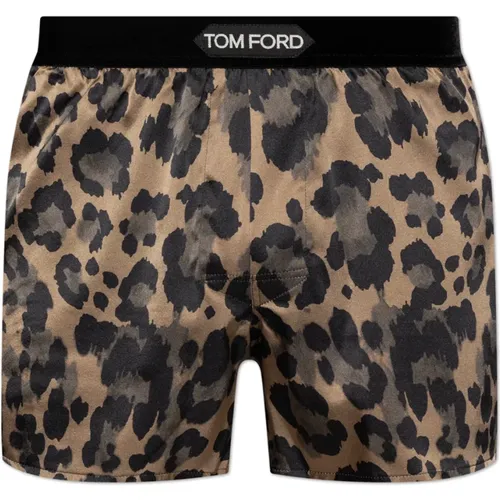 Silk lingerie shorts , male, Sizes: XS - Tom Ford - Modalova