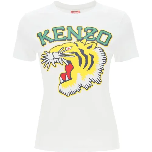 Tiger Varsity Jungle T-Shirt,T-Shirts - Kenzo - Modalova