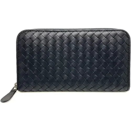 Pre-owned Leather wallets , female, Sizes: ONE SIZE - Bottega Veneta Vintage - Modalova