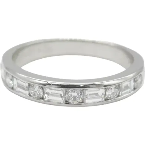 Pre-owned Platinum rings , female, Sizes: ONE SIZE - Tiffany & Co. Pre-owned - Modalova