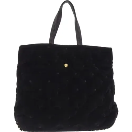 Nylon handbags , female, Sizes: ONE SIZE - Versace - Modalova