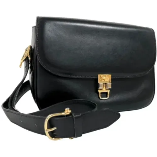 Pre-owned Leather Celine Shoulder Bag , female, Sizes: ONE SIZE - Celine Vintage - Modalova