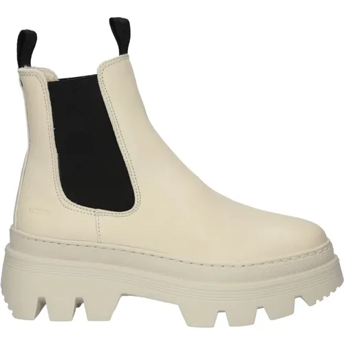 Meja - Almond Milk - Chelsea boots , Damen, Größe: 38 EU - Blackstone - Modalova