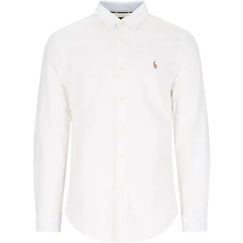 Klassisches Weißes Logo-Shirt , Herren, Größe: XL - Ralph Lauren - Modalova