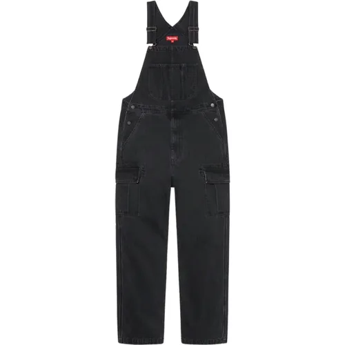 Cargo Denim Overalls Limited Edition , female, Sizes: XL - Supreme - Modalova